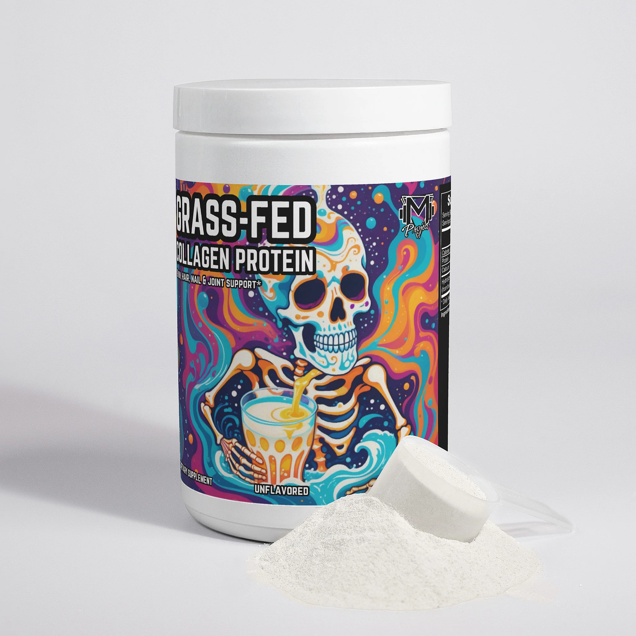 Grass-Fed Hydrolyzed Collagen Protein by Project M (Unflavored) - Image 3