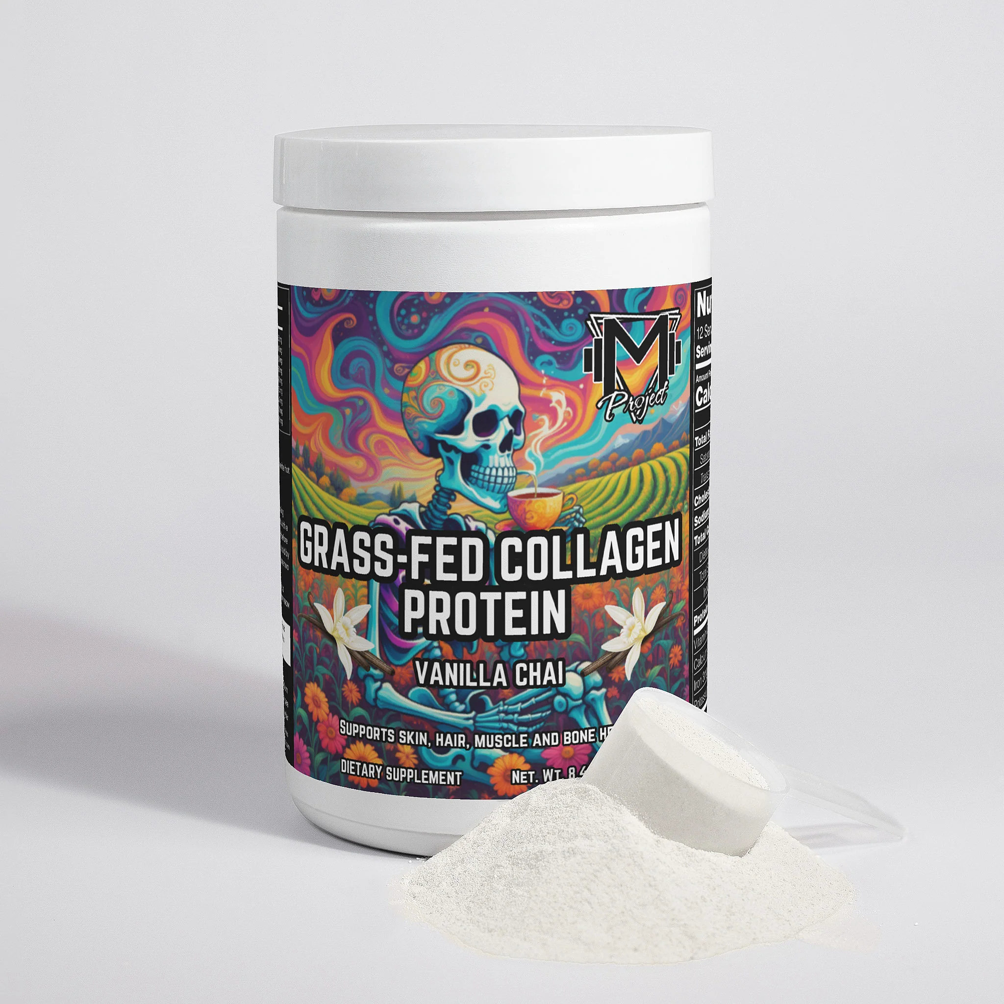 Grass-Fed Vanilla Chai Collagen Protein by Project M - Image 3