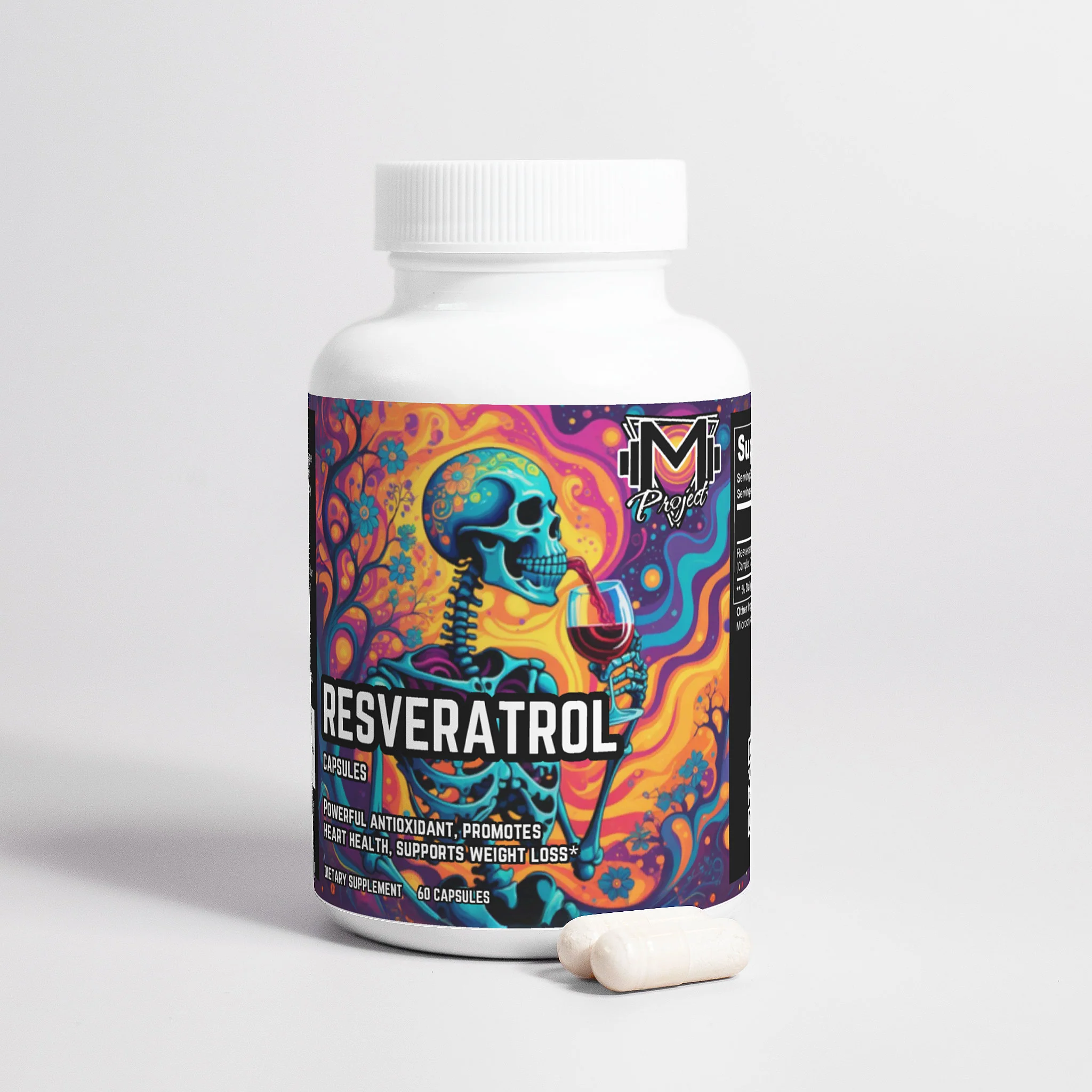 Resveratrol 50% 600mg by Project M - Image 3